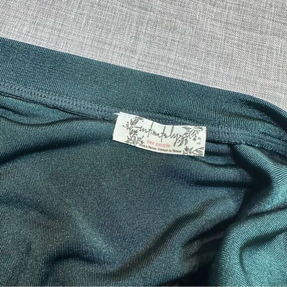 FP | Intimately Slinky Tee Bodysuit in Pine Size S - Picture 9 of 9